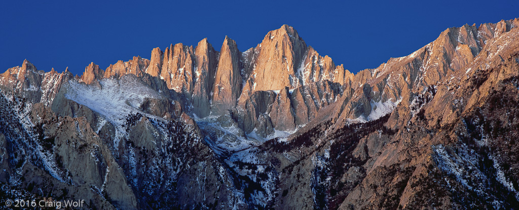 Mt. Whitney morning twilight