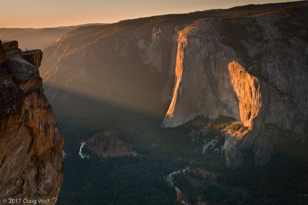 El Capitan from Taft Point, Yosemite, CA